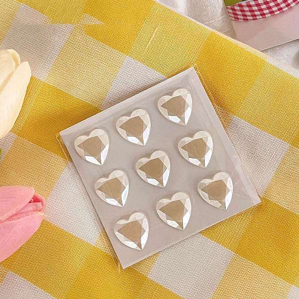 PandaHall Cartoon 3D Heart PVC Rhinestone Stickers, Gems Crystal Heart Decorative Decals for Kid's Art Craft, Old Lace, 18mm, 9pcs/sheet...
PandaHall Cartoon 3D Heart PVC Rhinestone Stickers, Gems Crystal Heart Decorative Decals for Kid's Art Craft, Old Lace, 18mm, 9pcs/sheet...