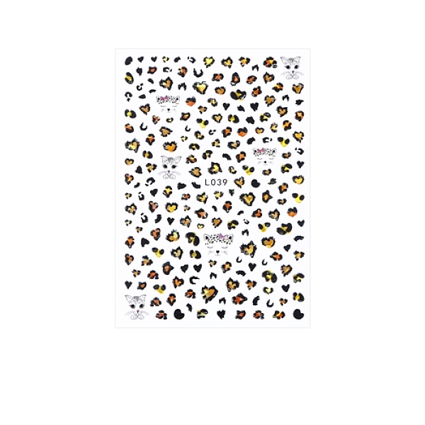 PandaHall Laser Nail Art Stickers Decals, Self-Adhesive, for Nail Tips Decorations, Leopard Print Pattern, 10.5x7cm Paper Leopard
PandaHall Laser Nail Art Stickers Decals, Self-Adhesive, for Nail Tips Decorations, Leopard Print Pattern, 10.5x7cm Paper Leopard