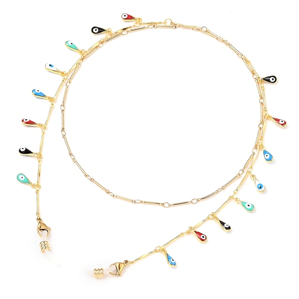 PandaHall Eyeglasses Chains, Neck Strap for Eyeglasses, with Brass Enamel Bar Link Chains, 304 Stainless Steel Lobster Claw Clasps and...
PandaHall Eyeglasses Chains, Neck Strap for Eyeglasses, with Brass Enamel Bar Link Chains, 304 Stainless Steel Lobster Claw Clasps and...