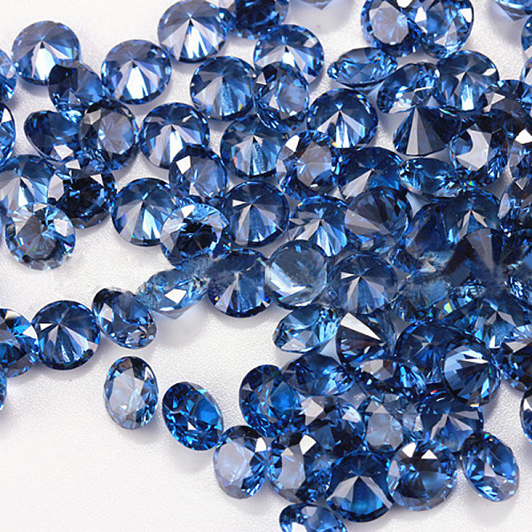 PandaHall Diamond Shaped Cubic Zirconia Pointed Back Cabochons, Faceted, Royal Blue, 12mm Cubic Zirconia Diamond Blue
PandaHall Diamond Shaped Cubic Zirconia Pointed Back Cabochons, Faceted, Royal Blue, 12mm Cubic Zirconia Diamond Blue