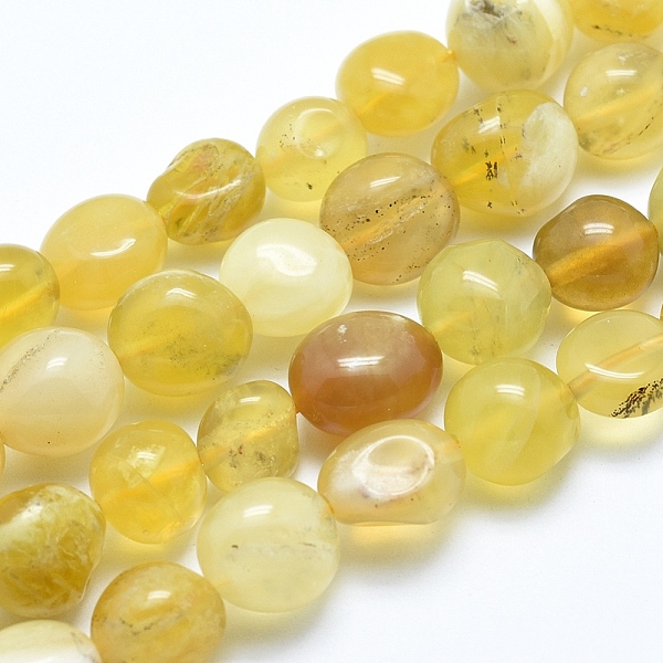 PandaHall Natural Yellow Opal Beads Strands, Tumbled Stone, Nuggets, 8~10mm, Hole: 0.8mm, about 30~35pcs/strand, 15.7 inch(40cm) Yellow Opal...
PandaHall Natural Yellow Opal Beads Strands, Tumbled Stone, Nuggets, 8~10mm, Hole: 0.8mm, about 30~35pcs/strand, 15.7 inch(40cm) Yellow Opal...