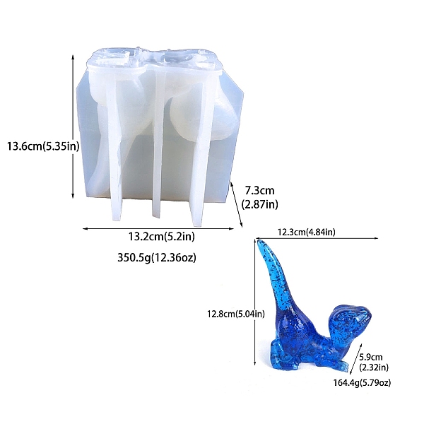 PandaHall DIY Silicone Dragon Shape Holder Molds, Decoration Making, Resin Casting Molds, For UV Resin, Epoxy Resin Jewelry Making, Ghost...
PandaHall DIY Silicone Dragon Shape Holder Molds, Decoration Making, Resin Casting Molds, For UV Resin, Epoxy Resin Jewelry Making, Ghost...