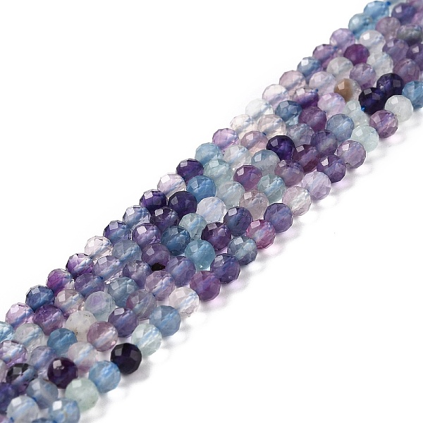 PandaHall Natural Fluorite Beads Strands, Round, Faceted, Grade AA, 4mm, Hole: 0.8mm, about 91pcs/strand, 15.55''(39.5cm) Fluorite Round
PandaHall Natural Fluorite Beads Strands, Round, Faceted, Grade AA, 4mm, Hole: 0.8mm, about 91pcs/strand, 15.55''(39.5cm) Fluorite Round