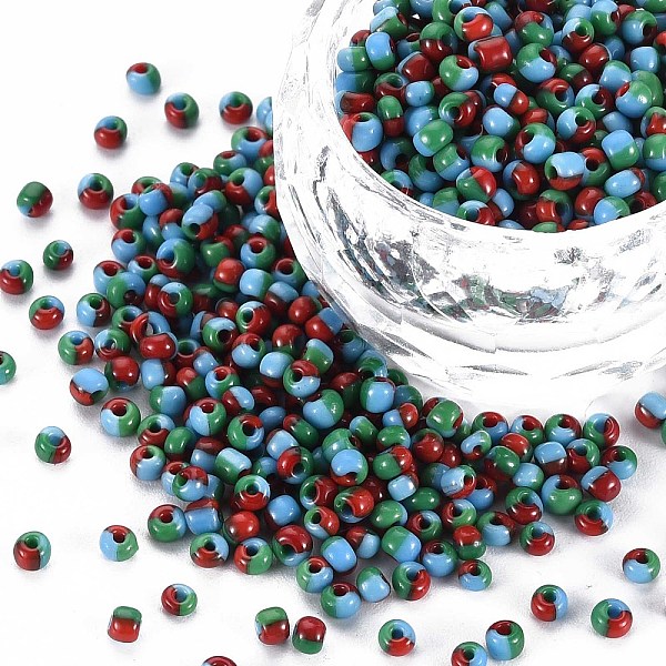 PandaHall 8/0 Glass Seed Beads, Opaque Colours Seep, FireBrick, 3mm, hole:1mm Glass Red
PandaHall 8/0 Glass Seed Beads, Opaque Colours Seep, FireBrick, 3mm, hole:1mm Glass Red