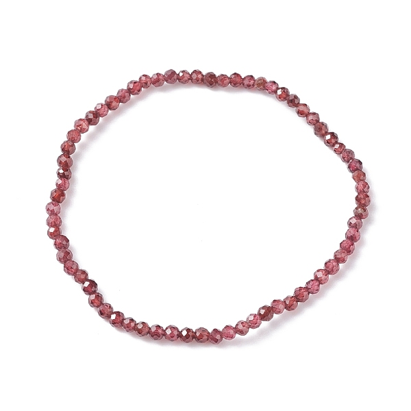 PandaHall 3mm Natural Garnet Beads Stretch Bracelet for Girl Women, Inner Diameter: 2-1/4 inch(5.65cm), Beads: 3mm Garnet
PandaHall 3mm Natural Garnet Beads Stretch Bracelet for Girl Women, Inner Diameter: 2-1/4 inch(5.65cm), Beads: 3mm Garnet