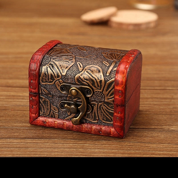 PandaHall Wood Jewelry Box, with Front Clasp, for Arts Hobbies and Home Storage, Rectangle, FireBrick, 6x8x6cm Wood Rectangle Red
PandaHall Wood Jewelry Box, with Front Clasp, for Arts Hobbies and Home Storage, Rectangle, FireBrick, 6x8x6cm Wood Rectangle Red