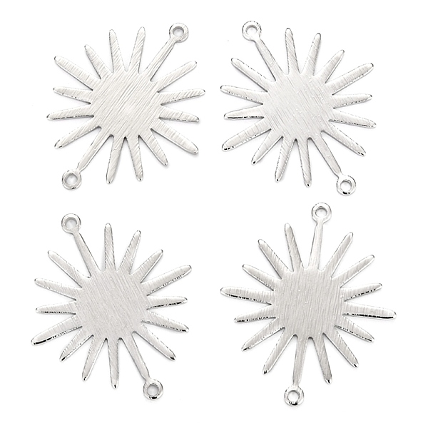 PandaHall Brass Solar Eclipse Links Connectors, Long-Lasting Plated, Sun, Real Platinum Plated, 26.5x22.5x0.8mm, Hole: 1.2mm Brass Sun
PandaHall Brass Solar Eclipse Links Connectors, Long-Lasting Plated, Sun, Real Platinum Plated, 26.5x22.5x0.8mm, Hole: 1.2mm Brass Sun