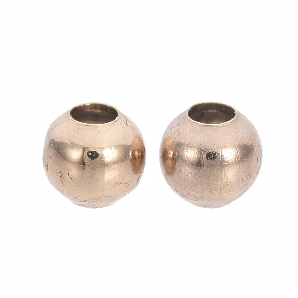 PandaHall Brass Spacer Beads, Round, Coffee Golden, 2x2mm, Hole: 0.5mm Brass Round
PandaHall Brass Spacer Beads, Round, Coffee Golden, 2x2mm, Hole: 0.5mm Brass Round