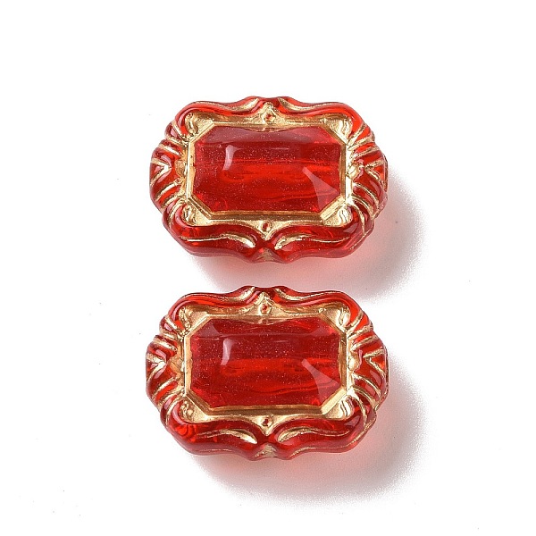 PandaHall Transparent Acrylic Beads, Golden Metal Enlaced, Oval, Red, 18x13.5x8.5mm, Hole: 1.8mm, about 515pcs/500g Acrylic Oval Red
PandaHall Transparent Acrylic Beads, Golden Metal Enlaced, Oval, Red, 18x13.5x8.5mm, Hole: 1.8mm, about 515pcs/500g Acrylic Oval Red