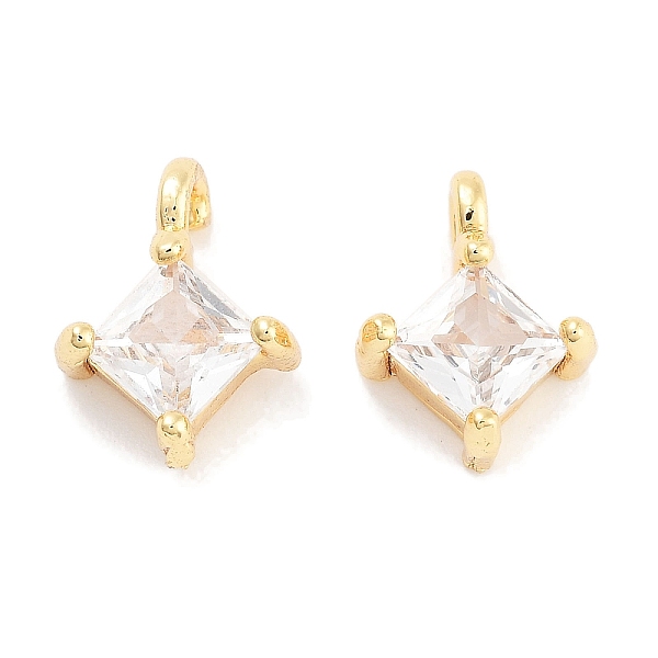 PandaHall Brass with Cubic Zirconia Pendant, Rhombus, Real 18K Gold Plated, 9.2~9.8x7x3.5mm, Hole: 1.4~1.6mm Brass+Cubic Zirconia Rhombus..., Clear
PandaHall Brass with Cubic Zirconia Pendant, Rhombus, Real 18K Gold Plated, 9.2~9.8x7x3.5mm, Hole: 1.4~1.6mm Brass+Cubic Zirconia Rhombus..., Clear