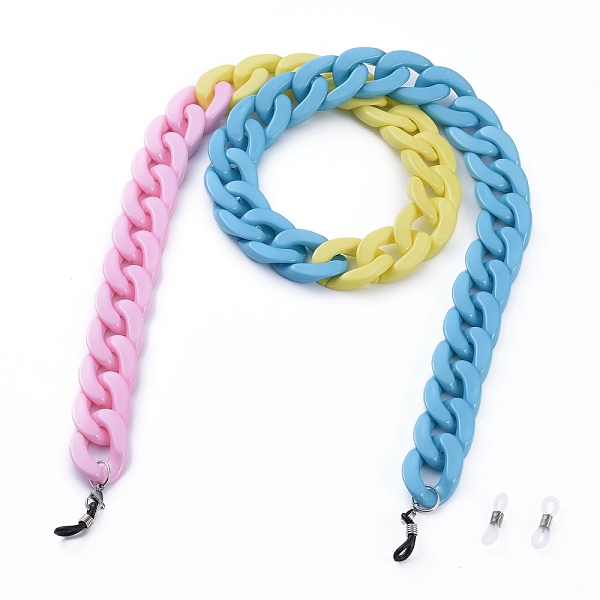 PandaHall Eyeglasses Chains, Neck Strap for Eyeglasses, with Opaque Acrylic Curb Chains, 304 Stainless Steel Lobster Claw Clasps and Rubber...
PandaHall Eyeglasses Chains, Neck Strap for Eyeglasses, with Opaque Acrylic Curb Chains, 304 Stainless Steel Lobster Claw Clasps and Rubber...