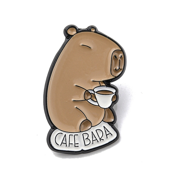 PandaHall Capybara Theme Alloy Enamel Brooch, for Men and Women, Capybara, Tan, 31x19.5x1.5mm Alloy+Enamel Other Animal Orange
PandaHall Capybara Theme Alloy Enamel Brooch, for Men and Women, Capybara, Tan, 31x19.5x1.5mm Alloy+Enamel Other Animal Orange