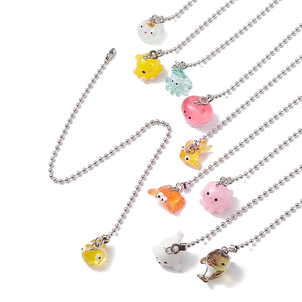 PandaHall Resin Ceiling Fan Pull Chain Extenders, with Iron Ball Chains, Fish & Sea Lion & Dolphin & Octopus & Crab, Mixed Shapes...
PandaHall Resin Ceiling Fan Pull Chain Extenders, with Iron Ball Chains, Fish & Sea Lion & Dolphin & Octopus & Crab, Mixed Shapes...