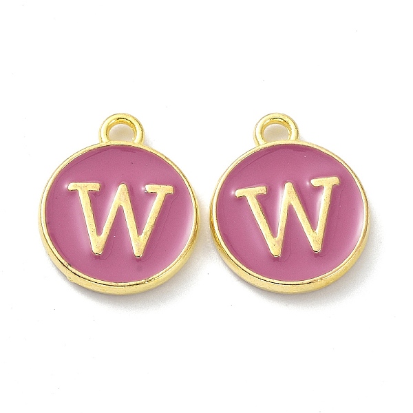 PandaHall Golden Plated Alloy Enamel Charms, Cadmium Free & Lead Free, Enamelled Sequins, Flamingo, Flat Round with Letter, Letter.W..., Pink
PandaHall Golden Plated Alloy Enamel Charms, Cadmium Free & Lead Free, Enamelled Sequins, Flamingo, Flat Round with Letter, Letter.W..., Pink