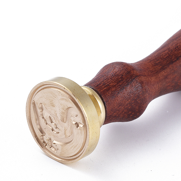 PandaHall DIY Scrapbook, Brass Wax Seal Stamp and Wood Handle Sets, Duck, Golden, 8.9x2.5cm, Stamps: 25x14.5mm Brass
PandaHall DIY Scrapbook, Brass Wax Seal Stamp and Wood Handle Sets, Duck, Golden, 8.9x2.5cm, Stamps: 25x14.5mm Brass