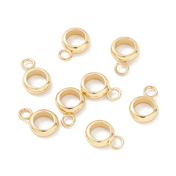PandaHall 201 Stainless Steel Tube Bails, Loop Bails, Ring Bail Beads, Real 18K Gold Plated, 9x6x2mm, Hole: 1.8mm 201 Stainless Steel Ring
PandaHall 201 Stainless Steel Tube Bails, Loop Bails, Ring Bail Beads, Real 18K Gold Plated, 9x6x2mm, Hole: 1.8mm 201 Stainless Steel Ring
