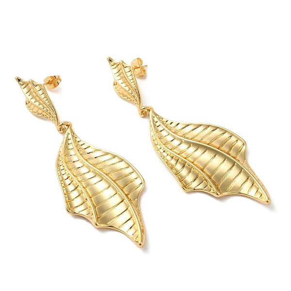 PandaHall Fishtail Brass Dangle Stud Earrings, Long-Lasting Plated, Cadmium Free & Lead Free, Real 18K Gold Plated, 83x27mm Brass Fish
PandaHall Fishtail Brass Dangle Stud Earrings, Long-Lasting Plated, Cadmium Free & Lead Free, Real 18K Gold Plated, 83x27mm Brass Fish