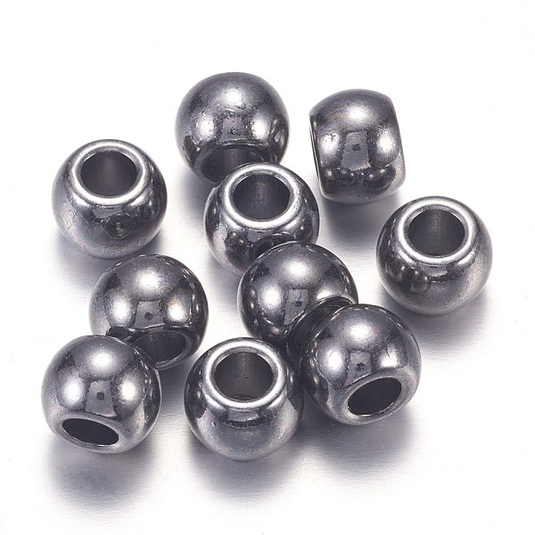 PandaHall Tibetan Style Alloy European Beads, Large Hole Beads, Cadmium Free & Nickel Free & Lead Free, Rondelle, Gunmetal, 10x7mm, Hole...
PandaHall Tibetan Style Alloy European Beads, Large Hole Beads, Cadmium Free & Nickel Free & Lead Free, Rondelle, Gunmetal, 10x7mm, Hole...