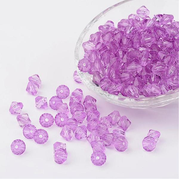 PandaHall Faceted Bicone Transparent Acrylic Beads, Dyed, Plum, 4mm, Hole: 1mm, about 13000pcs/500g Acrylic Bicone Purple
PandaHall Faceted Bicone Transparent Acrylic Beads, Dyed, Plum, 4mm, Hole: 1mm, about 13000pcs/500g Acrylic Bicone Purple