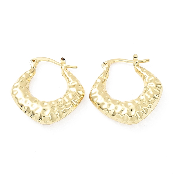 PandaHall Rack Plating Brass Rhombus Hoop Earrings, Cadmium Free & Lead Free, Real 18K Gold Plated, 26.5x25x6.5mm Brass Rhombus
PandaHall Rack Plating Brass Rhombus Hoop Earrings, Cadmium Free & Lead Free, Real 18K Gold Plated, 26.5x25x6.5mm Brass Rhombus