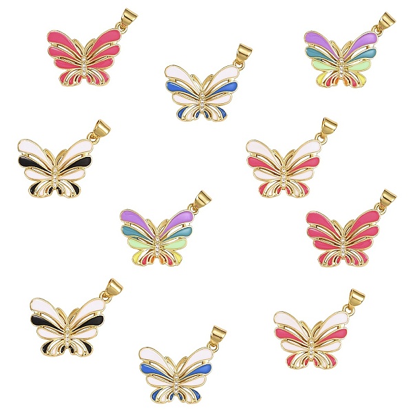 PandaHall 5Pcs 5 Colors Eco-friendly Brass Micro Pave Cubic Zirconia Pendants, with Enamel, Long-Lasting Plated, Real 18K Gold Plated..., Multicolor
PandaHall 5Pcs 5 Colors Eco-friendly Brass Micro Pave Cubic Zirconia Pendants, with Enamel, Long-Lasting Plated, Real 18K Gold Plated..., Multicolor