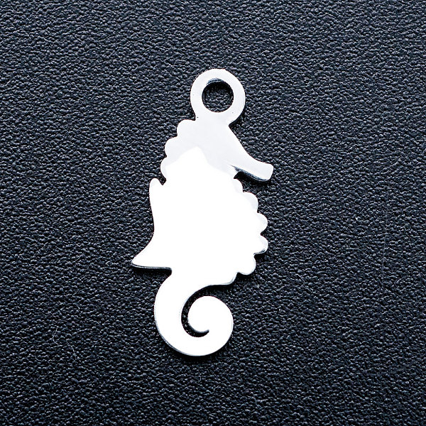 PandaHall 201 Stainless Steel Pendants, Stamping Blank Tag Charms, Sea Horse, Stainless Steel Color, 15x6.5x1mm, Hole: 1.5mm 201 Stainless...
PandaHall 201 Stainless Steel Pendants, Stamping Blank Tag Charms, Sea Horse, Stainless Steel Color, 15x6.5x1mm, Hole: 1.5mm 201 Stainless...
