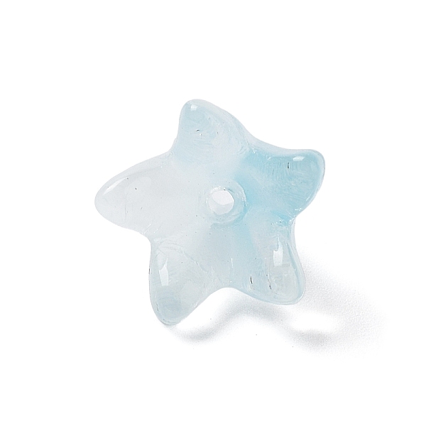 PandaHall Transparent Glass Beads Caps, Greenish Lily Flower, Sky Blue, 10x12.5x12mm, Hole: 1.5mm Glass
PandaHall Transparent Glass Beads Caps, Greenish Lily Flower, Sky Blue, 10x12.5x12mm, Hole: 1.5mm Glass