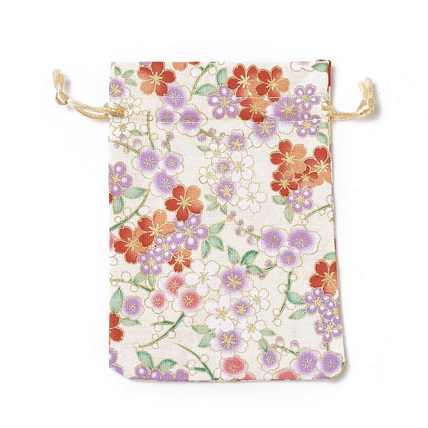 PandaHall Burlap Packing Pouches, Drawstring Bags, Rectangle with Flower Pattern, Wheat, 14.2~14.7x10~10.3cm Burlap Orange
PandaHall Burlap Packing Pouches, Drawstring Bags, Rectangle with Flower Pattern, Wheat, 14.2~14.7x10~10.3cm Burlap Orange