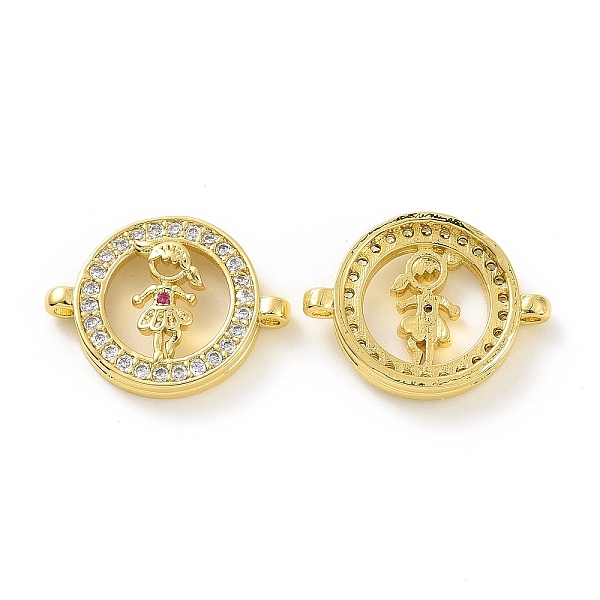 PandaHall Rack Plating Brass Micro Pave Clear Cubic Zirconia Connector Charms, Long-Lasting Plated, Cadmium Free & Lead Free, Flat Round...
PandaHall Rack Plating Brass Micro Pave Clear Cubic Zirconia Connector Charms, Long-Lasting Plated, Cadmium Free & Lead Free, Flat Round...