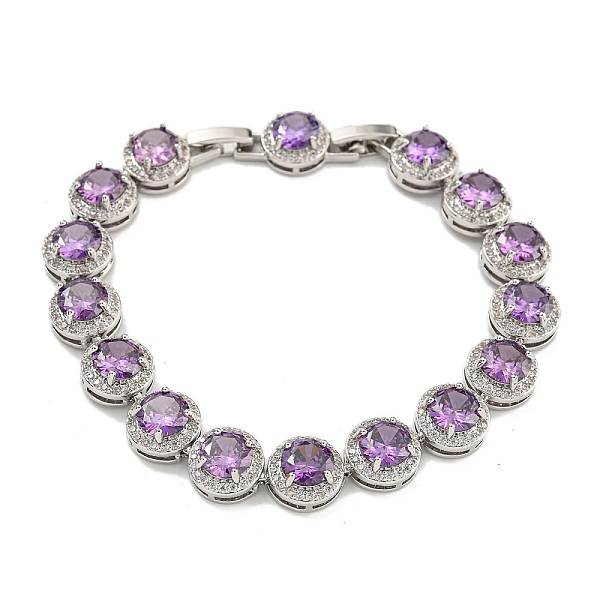 PandaHall Flat Round Glass Link Chain Bracelets, Rack Plating Platinum Plated Brass Jewelry for Women, Medium Purple, 7-7/8 inch(20.1cm)...
PandaHall Flat Round Glass Link Chain Bracelets, Rack Plating Platinum Plated Brass Jewelry for Women, Medium Purple, 7-7/8 inch(20.1cm)...