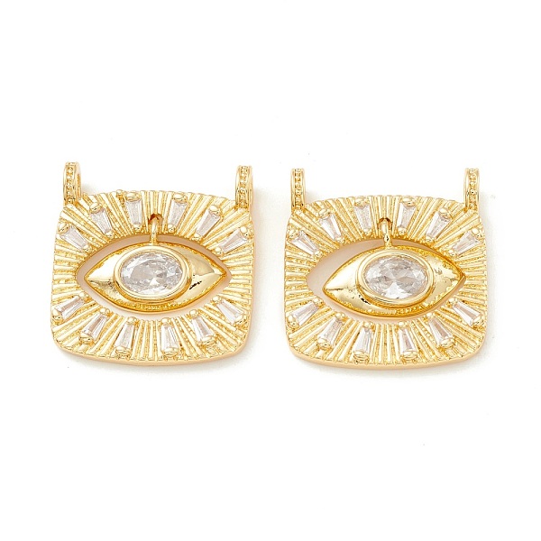PandaHall Rack Plating Brass Cubic Zirconia Pendants, Cadmium Free & Nickel Free & Lead Free, Real 18K Gold Plated, Square, Clear...
PandaHall Rack Plating Brass Cubic Zirconia Pendants, Cadmium Free & Nickel Free & Lead Free, Real 18K Gold Plated, Square, Clear...