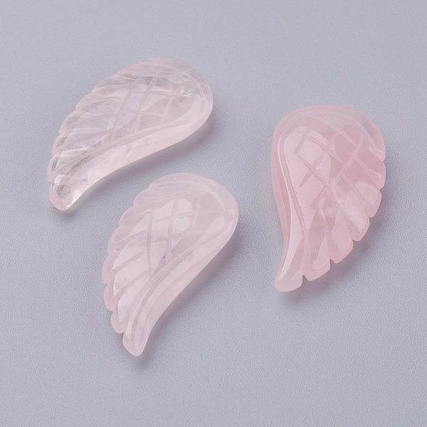 PandaHall Natural Rose Quartz Pendants, Wing, 24.5x12x5mm, Hole: 1mm Rose Quartz Wing
PandaHall Natural Rose Quartz Pendants, Wing, 24.5x12x5mm, Hole: 1mm Rose Quartz Wing
