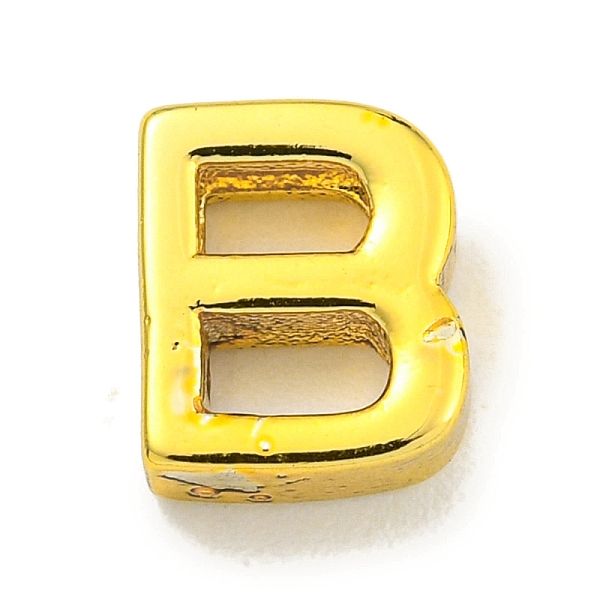 PandaHall Brass Beads, Real 18K Gold Plated, Letter B, 8x7x3mm, Hole: 1.8x1mm Brass Letter B
PandaHall Brass Beads, Real 18K Gold Plated, Letter B, 8x7x3mm, Hole: 1.8x1mm Brass Letter B