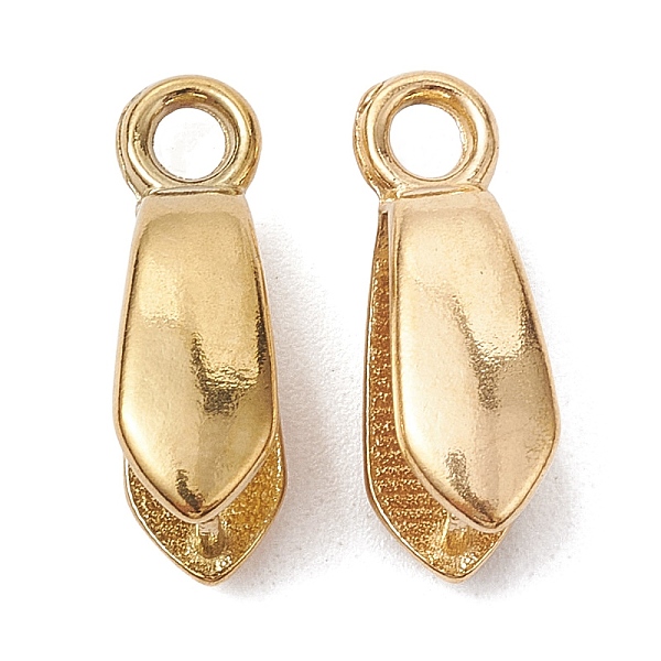 PandaHall 304 Stainless Steel Ice Pick Pinch Bails, Cone, Real 18K Gold Plated, 15.5x5mm, Hole: 2.2mm, Pin: 0.9mm 303 Stainless Steel
PandaHall 304 Stainless Steel Ice Pick Pinch Bails, Cone, Real 18K Gold Plated, 15.5x5mm, Hole: 2.2mm, Pin: 0.9mm 303 Stainless Steel