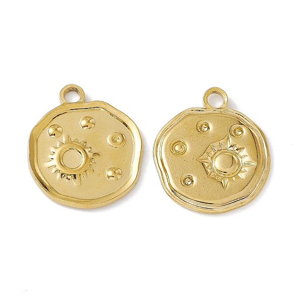 PandaHall Vacuum Plating 304 Stainless Steel Pendant Rhinestone Settings, Flat Round with Sun Pattern, Golden, Fit for 0.6mm & 3.2mm...
PandaHall Vacuum Plating 304 Stainless Steel Pendant Rhinestone Settings, Flat Round with Sun Pattern, Golden, Fit for 0.6mm & 3.2mm...