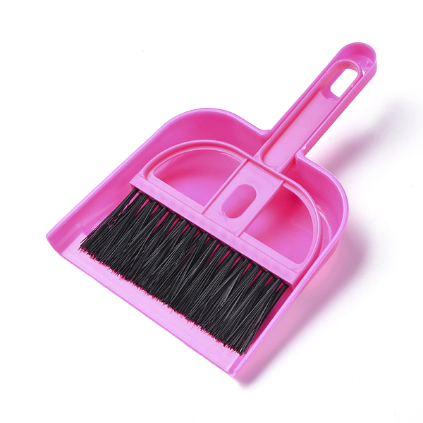 PandaHall Mini Broom Brush and Dustpan Set, Multi-Functional Cleaning Tool, for Home Kitchen Bathroom Sweeping Dusting, Pink, 169x108x8mm...
PandaHall Mini Broom Brush and Dustpan Set, Multi-Functional Cleaning Tool, for Home Kitchen Bathroom Sweeping Dusting, Pink, 169x108x8mm...