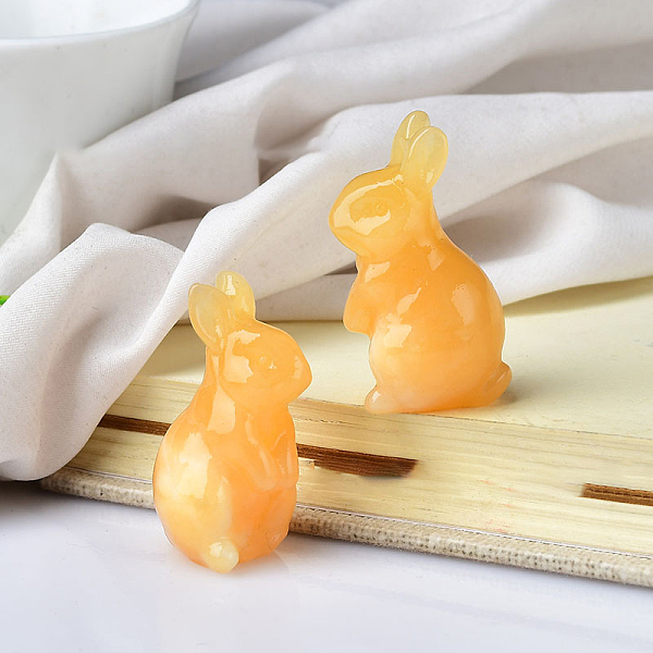 PandaHall Natural Honey Calcite Home Display Decorations, 3D Rabbit, 22x40mm Calcite Rabbit
PandaHall Natural Honey Calcite Home Display Decorations, 3D Rabbit, 22x40mm Calcite Rabbit