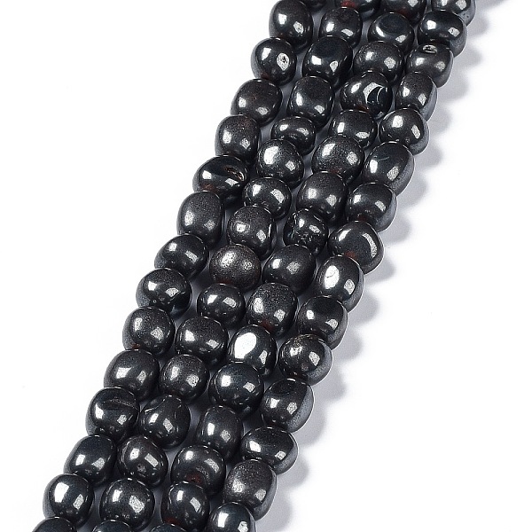 PandaHall Non-magnetic Synthetic Hematite Beads Strands, Nuggets Tumbled Stone, 6.5~15x7~14x7~14mm, Hole: 1~1.4mm, about 32~33pcs/strand...
PandaHall Non-magnetic Synthetic Hematite Beads Strands, Nuggets Tumbled Stone, 6.5~15x7~14x7~14mm, Hole: 1~1.4mm, about 32~33pcs/strand...