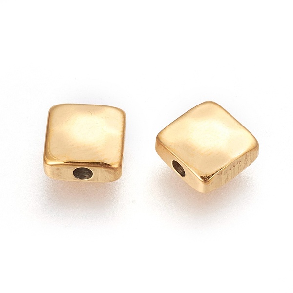 PandaHall Ion Plating(IP) 304 Stainless Steel Beads, Square, Manual Polishing, Golden, 8.5x8.5x4mm, Hole: 1.6mm 304 Stainless Steel Square
PandaHall Ion Plating(IP) 304 Stainless Steel Beads, Square, Manual Polishing, Golden, 8.5x8.5x4mm, Hole: 1.6mm 304 Stainless Steel Square