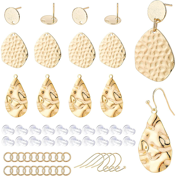 PandaHall BENECREAT DIY Nuggets Pendant Earrings Making Kit, Including Brass Pendants & Flat Round Stud Earring Findings & Earring Hooks &...
PandaHall BENECREAT DIY Nuggets Pendant Earrings Making Kit, Including Brass Pendants & Flat Round Stud Earring Findings & Earring Hooks &...
