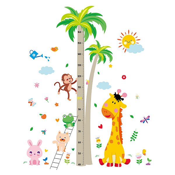 PandaHall PVC Height Growth Chart Wall Sticker, Animal with 40 to 160 cm Measurement, for Kid Room Bedroom Wallpaper Decoration, Orange...
PandaHall PVC Height Growth Chart Wall Sticker, Animal with 40 to 160 cm Measurement, for Kid Room Bedroom Wallpaper Decoration, Orange...