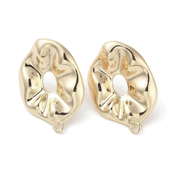 PandaHall Brass Stud Earring Findings, Oval, Real 18K Gold Plated, 21.5x15mm, Hole: 1.2mm, Pin: 0.7x11mm Brass Oval
PandaHall Brass Stud Earring Findings, Oval, Real 18K Gold Plated, 21.5x15mm, Hole: 1.2mm, Pin: 0.7x11mm Brass Oval