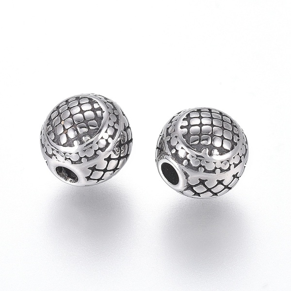 PandaHall 304 Stainless Steel Beads, Rondelle, Antique Silver, 8mm, Hole: 2mm 304 Stainless Steel Rondelle
PandaHall 304 Stainless Steel Beads, Rondelle, Antique Silver, 8mm, Hole: 2mm 304 Stainless Steel Rondelle