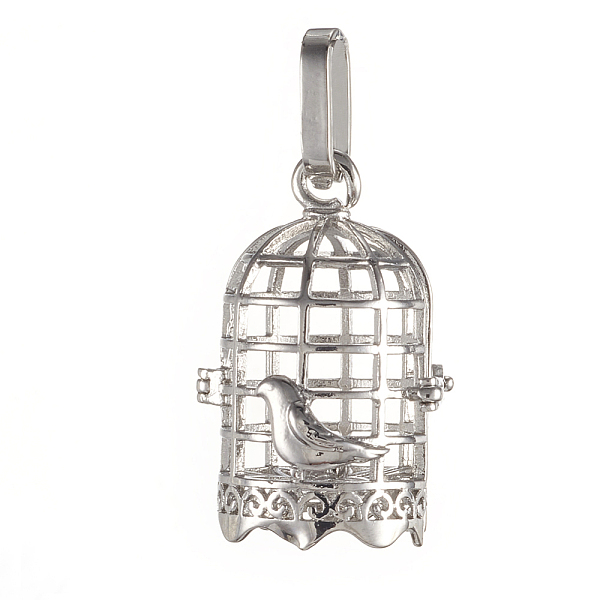 PandaHall Brass Cage Pendants, For Chime Ball Pendant Necklaces Making, Cadmium Free & Nickel Free & Lead Free, Bird in The Cage, Platinum...
PandaHall Brass Cage Pendants, For Chime Ball Pendant Necklaces Making, Cadmium Free & Nickel Free & Lead Free, Bird in The Cage, Platinum...