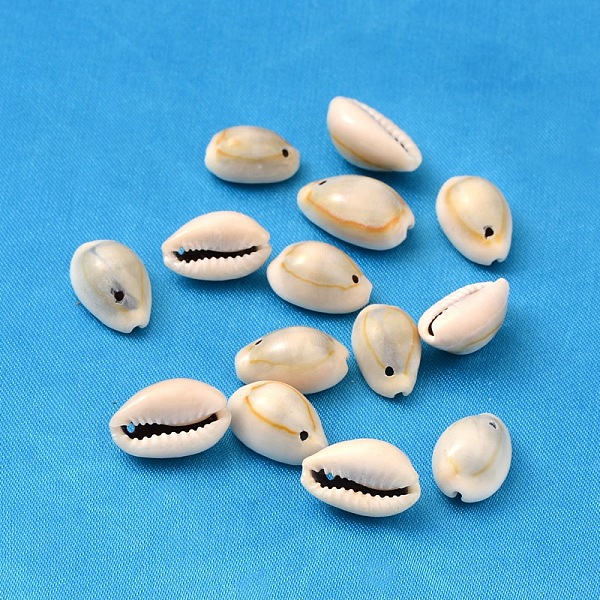 PandaHall Natural Cowrie Shell Beads, Dyed, Seashell Color, Size: about 18~20mm long, 13~14mm wide, 6~8mm thick, hole: 2mm Cowrie Shell...
PandaHall Natural Cowrie Shell Beads, Dyed, Seashell Color, Size: about 18~20mm long, 13~14mm wide, 6~8mm thick, hole: 2mm Cowrie Shell...