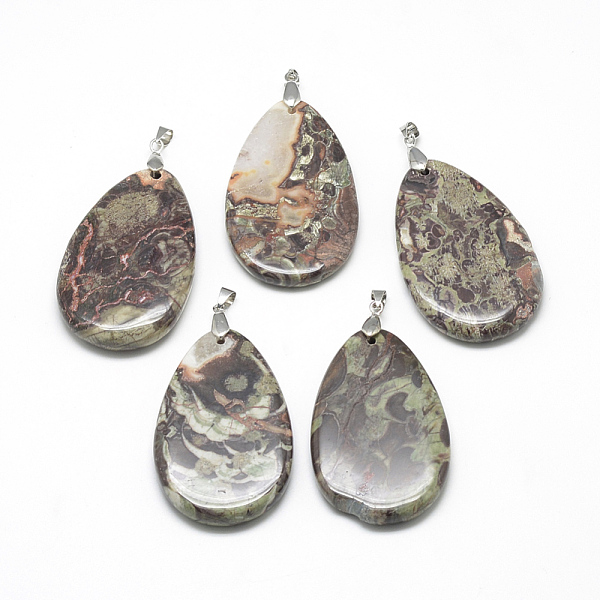 PandaHall Natural Crazy Agate Pendants, with Iron Clasps, teardrop, 53.5~55x34~35x6.5~9mm, Hole: 4x5mm Crazy Agate Teardrop Multicolor
PandaHall Natural Crazy Agate Pendants, with Iron Clasps, teardrop, 53.5~55x34~35x6.5~9mm, Hole: 4x5mm Crazy Agate Teardrop Multicolor