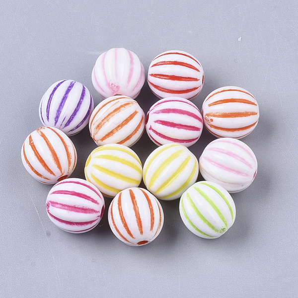 PandaHall Craft Style Acrylic Corrugated Beads, Round, Mixed Color, 10x10mm, Hole: 1.5mm, about 980pcs/500g Acrylic Round Multicolor
PandaHall Craft Style Acrylic Corrugated Beads, Round, Mixed Color, 10x10mm, Hole: 1.5mm, about 980pcs/500g Acrylic Round Multicolor