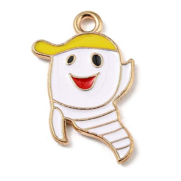 PandaHall Alloy Enamel Pendants, Halloween Theme, Light Gold, Ghost, 21x13.5x1.5mm, Hole: 1.5mm Alloy+Enamel Ghost White
PandaHall Alloy Enamel Pendants, Halloween Theme, Light Gold, Ghost, 21x13.5x1.5mm, Hole: 1.5mm Alloy+Enamel Ghost White