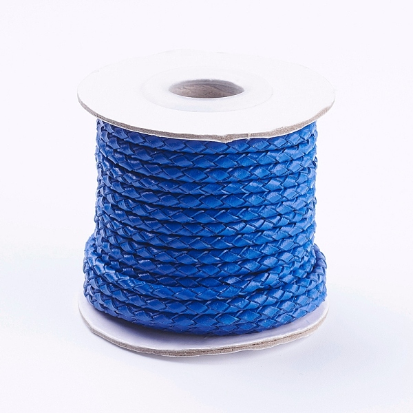 PandaHall Round Braided Cowhide Cords, Blue, 3mm, about 10.93 yards(10m)/roll Cowhide Round Blue
PandaHall Round Braided Cowhide Cords, Blue, 3mm, about 10.93 yards(10m)/roll Cowhide Round Blue
