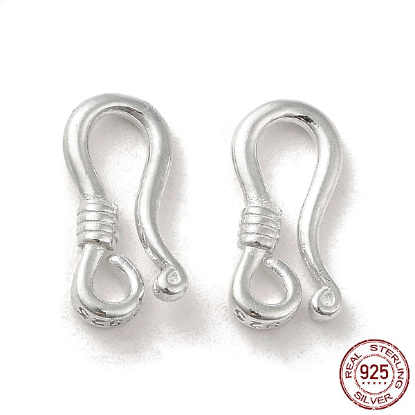 PandaHall 925 Sterling Silver Earring Hooks, Earring Wire with Loops, with S925 Stamp, Silver, 13x7x2mm, Hole: 1.6mm, Pin: 1.2mm Sterling...
PandaHall 925 Sterling Silver Earring Hooks, Earring Wire with Loops, with S925 Stamp, Silver, 13x7x2mm, Hole: 1.6mm, Pin: 1.2mm Sterling...